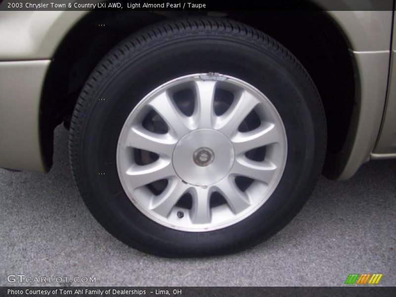 Light Almond Pearl / Taupe 2003 Chrysler Town & Country LXi AWD