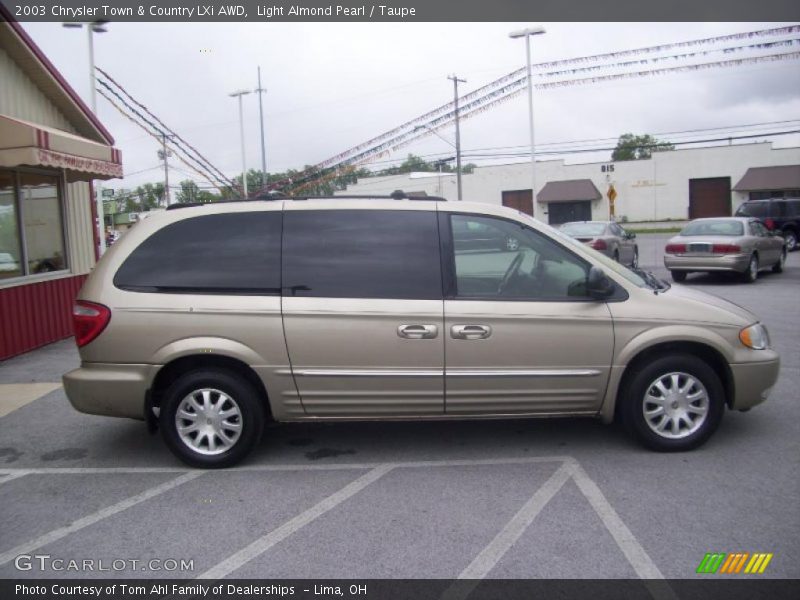 Light Almond Pearl / Taupe 2003 Chrysler Town & Country LXi AWD