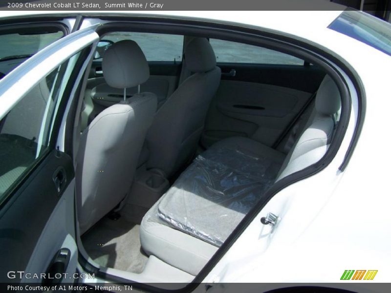 Summit White / Gray 2009 Chevrolet Cobalt LT Sedan