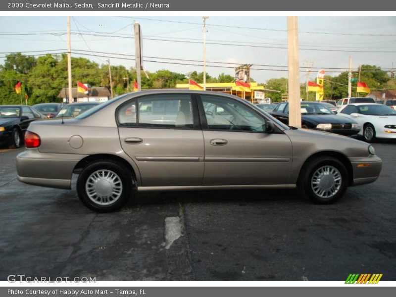 Sandrift Metallic / Neutral 2000 Chevrolet Malibu Sedan