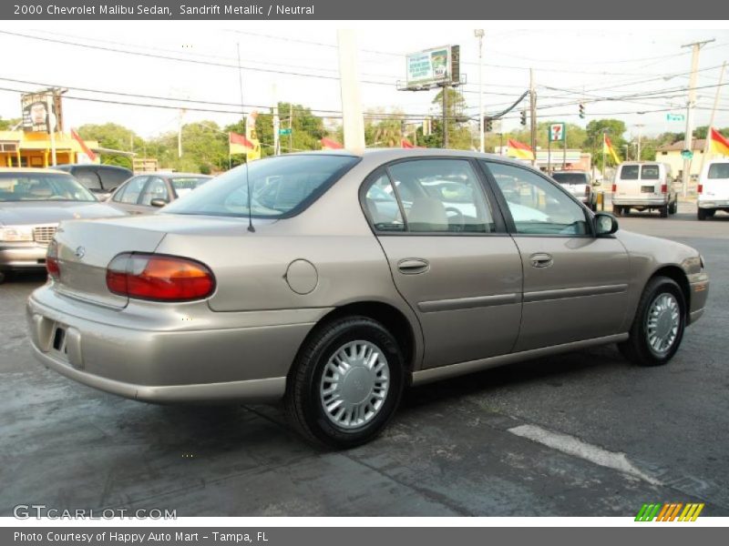 Sandrift Metallic / Neutral 2000 Chevrolet Malibu Sedan
