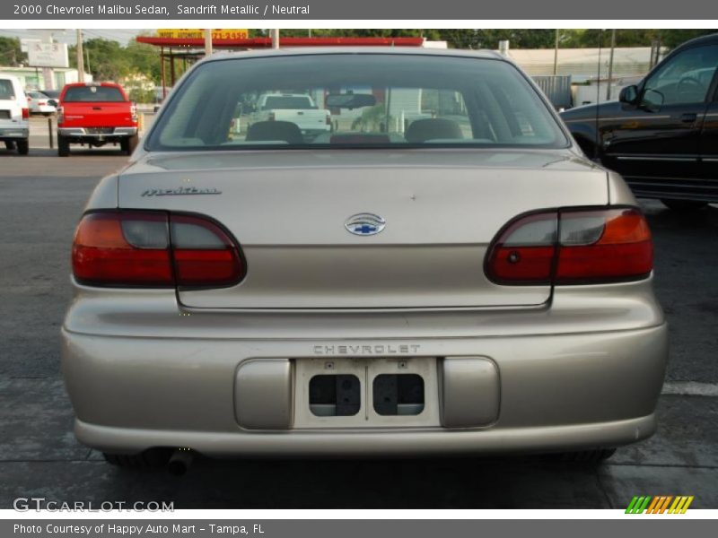 Sandrift Metallic / Neutral 2000 Chevrolet Malibu Sedan