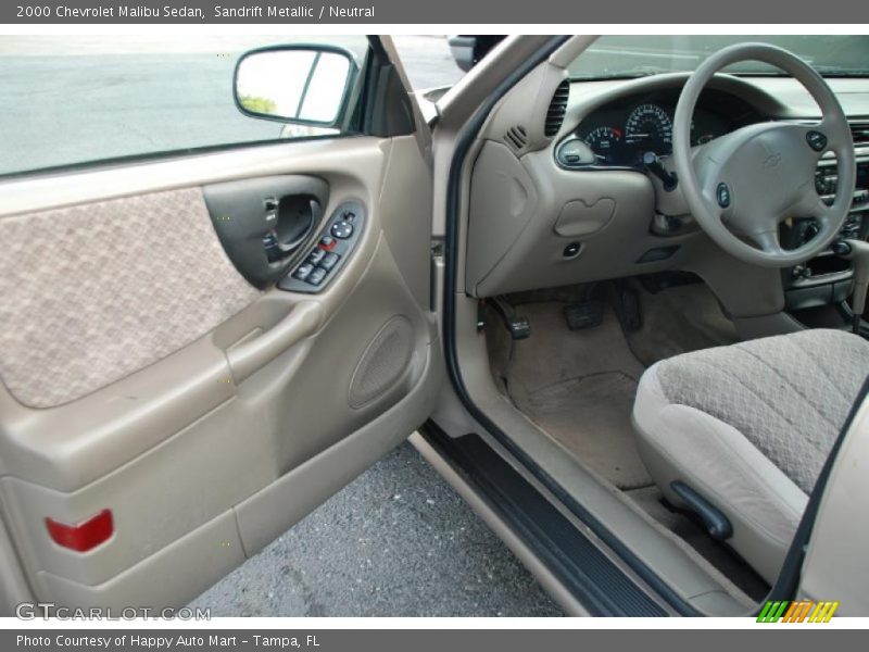 Sandrift Metallic / Neutral 2000 Chevrolet Malibu Sedan