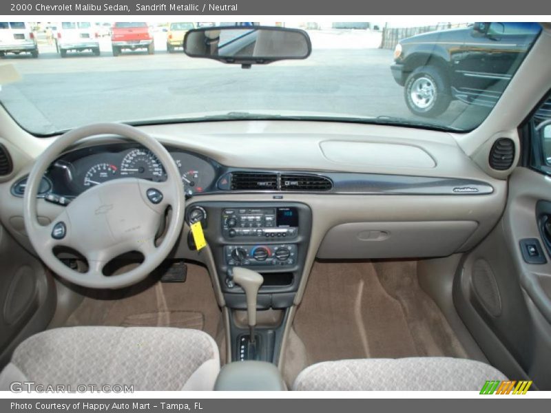 Sandrift Metallic / Neutral 2000 Chevrolet Malibu Sedan