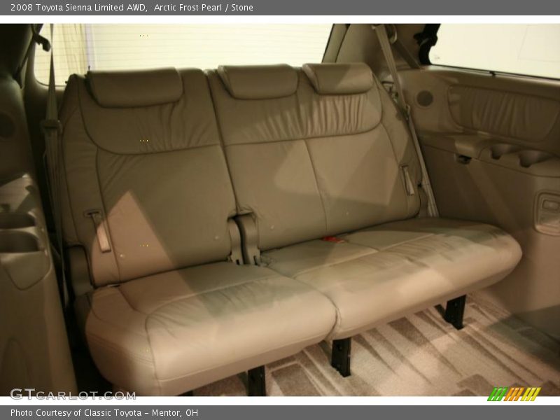 Arctic Frost Pearl / Stone 2008 Toyota Sienna Limited AWD