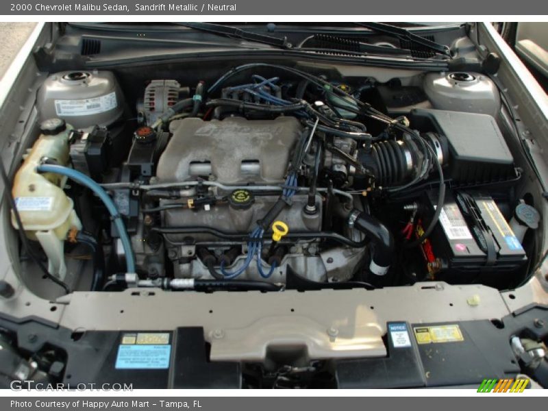 Sandrift Metallic / Neutral 2000 Chevrolet Malibu Sedan