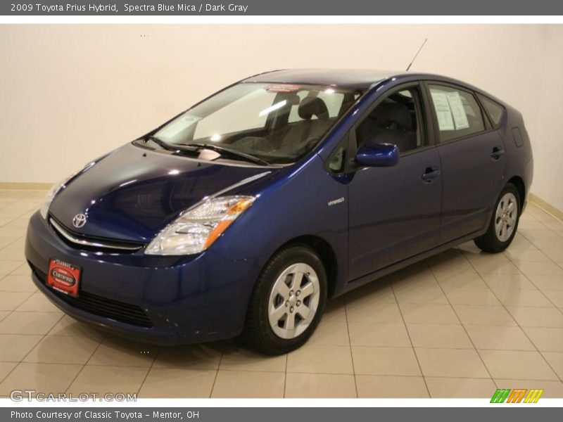 Spectra Blue Mica / Dark Gray 2009 Toyota Prius Hybrid