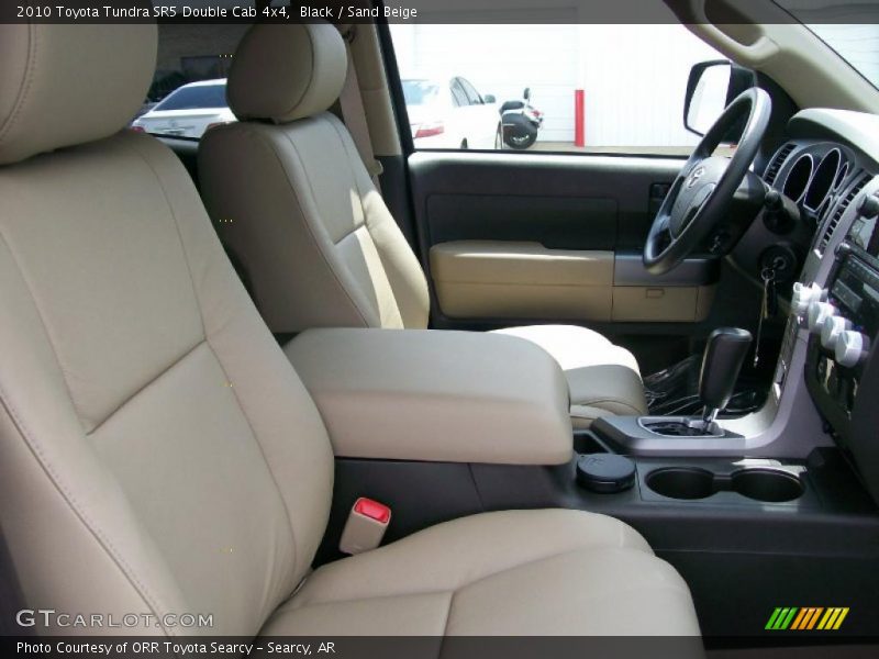 Black / Sand Beige 2010 Toyota Tundra SR5 Double Cab 4x4