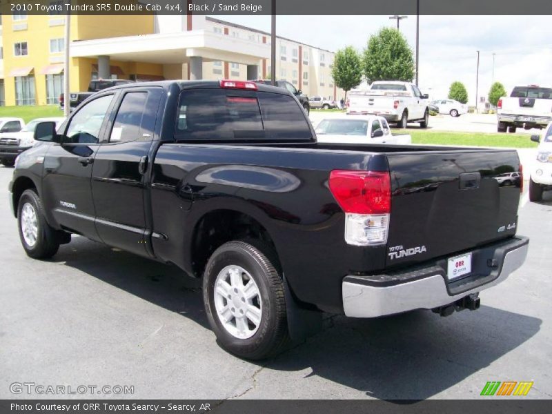 Black / Sand Beige 2010 Toyota Tundra SR5 Double Cab 4x4