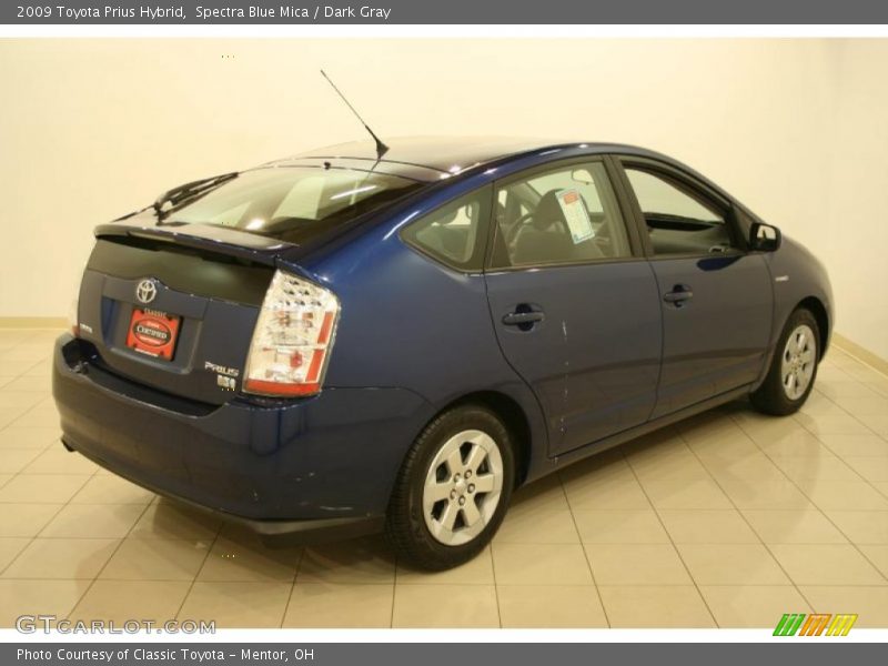 Spectra Blue Mica / Dark Gray 2009 Toyota Prius Hybrid