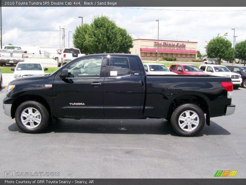 Black / Sand Beige 2010 Toyota Tundra SR5 Double Cab 4x4