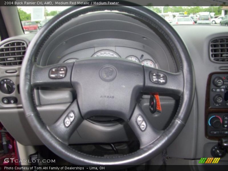 Medium Red Metallic / Medium Pewter 2004 Buick Rainier CXL AWD