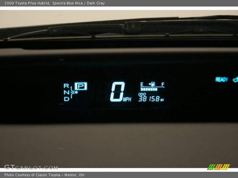 Spectra Blue Mica / Dark Gray 2009 Toyota Prius Hybrid