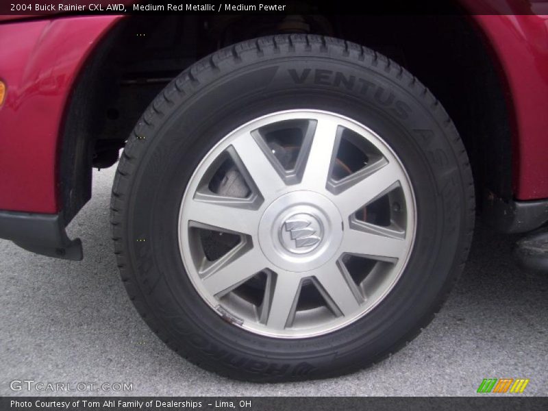 Medium Red Metallic / Medium Pewter 2004 Buick Rainier CXL AWD