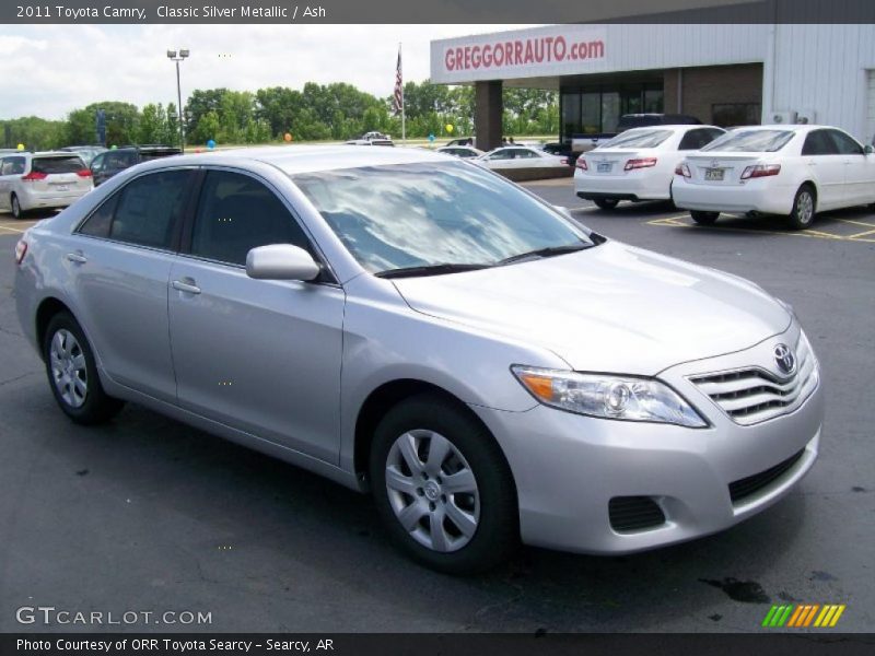 Classic Silver Metallic / Ash 2011 Toyota Camry