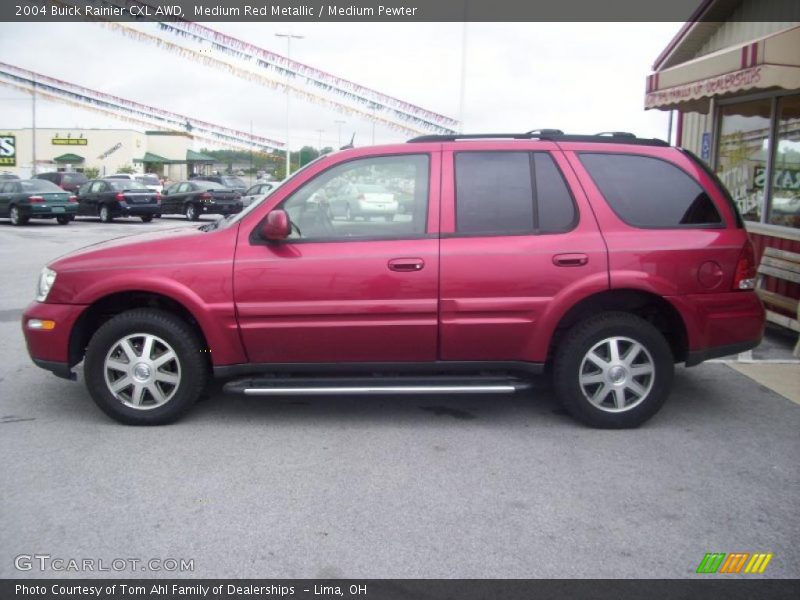 Medium Red Metallic / Medium Pewter 2004 Buick Rainier CXL AWD