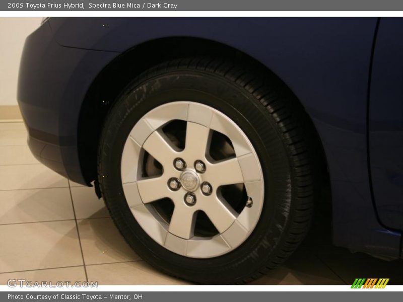 Spectra Blue Mica / Dark Gray 2009 Toyota Prius Hybrid