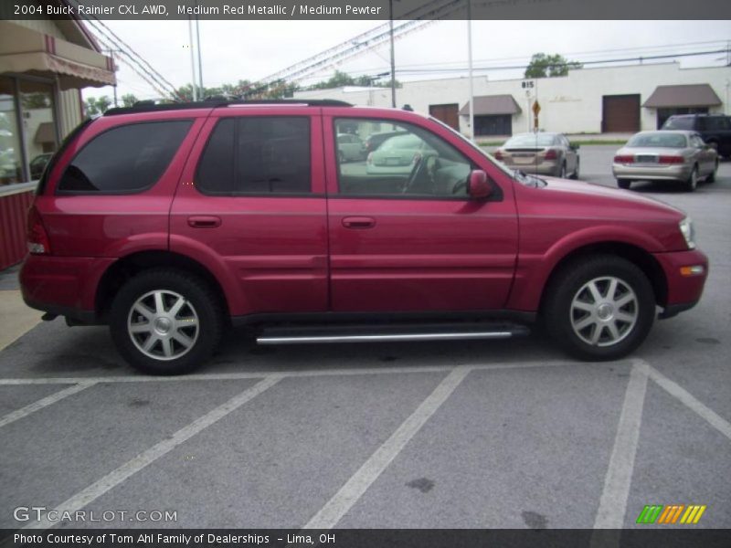 Medium Red Metallic / Medium Pewter 2004 Buick Rainier CXL AWD