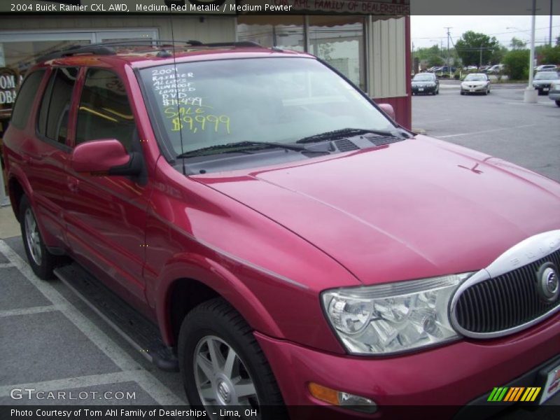Medium Red Metallic / Medium Pewter 2004 Buick Rainier CXL AWD