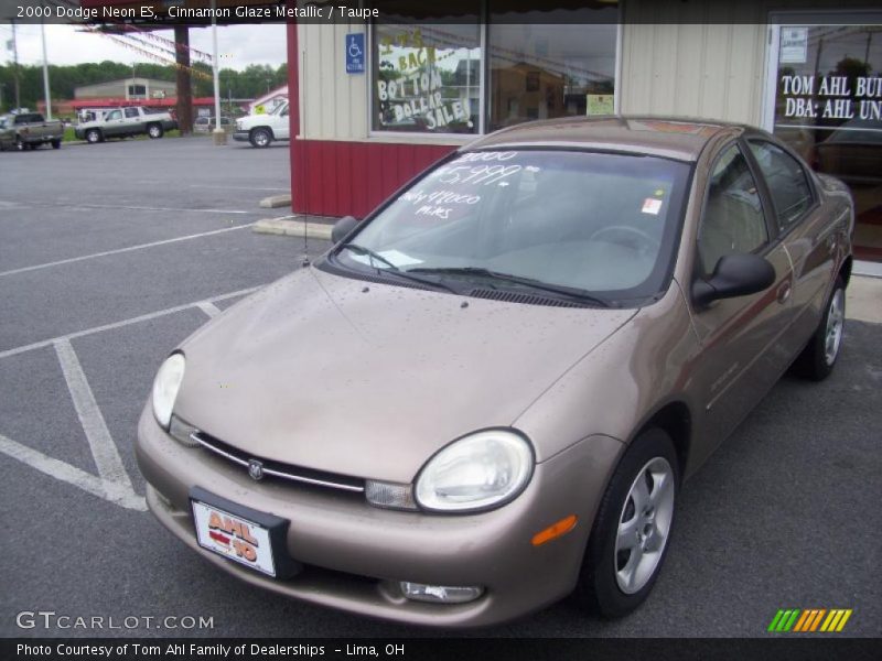 Cinnamon Glaze Metallic / Taupe 2000 Dodge Neon ES