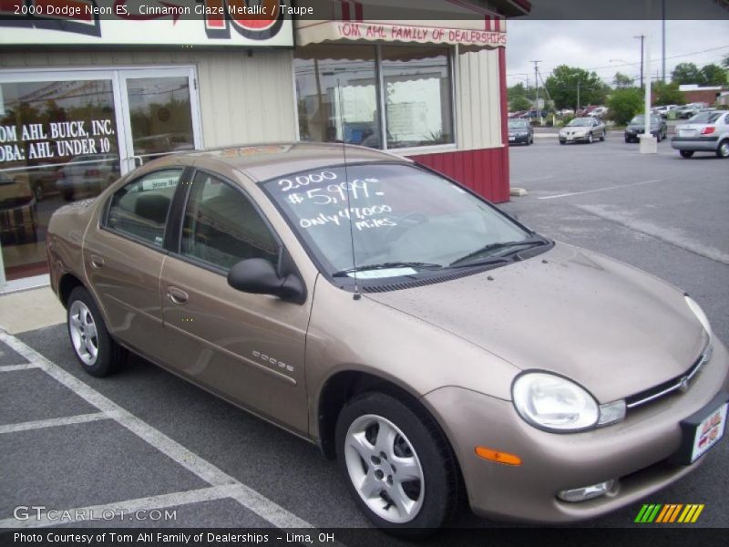 Cinnamon Glaze Metallic / Taupe 2000 Dodge Neon ES