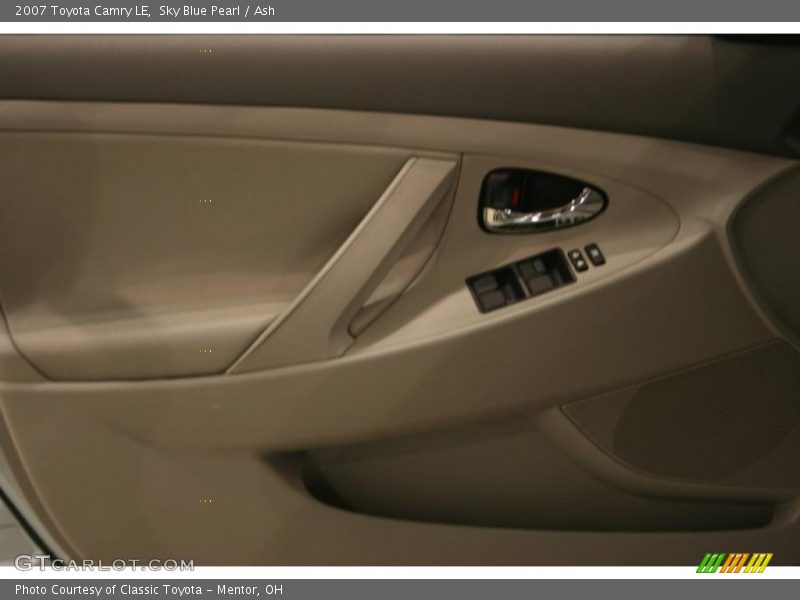 Sky Blue Pearl / Ash 2007 Toyota Camry LE