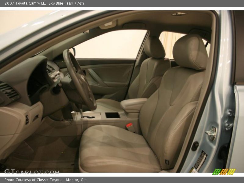 Sky Blue Pearl / Ash 2007 Toyota Camry LE