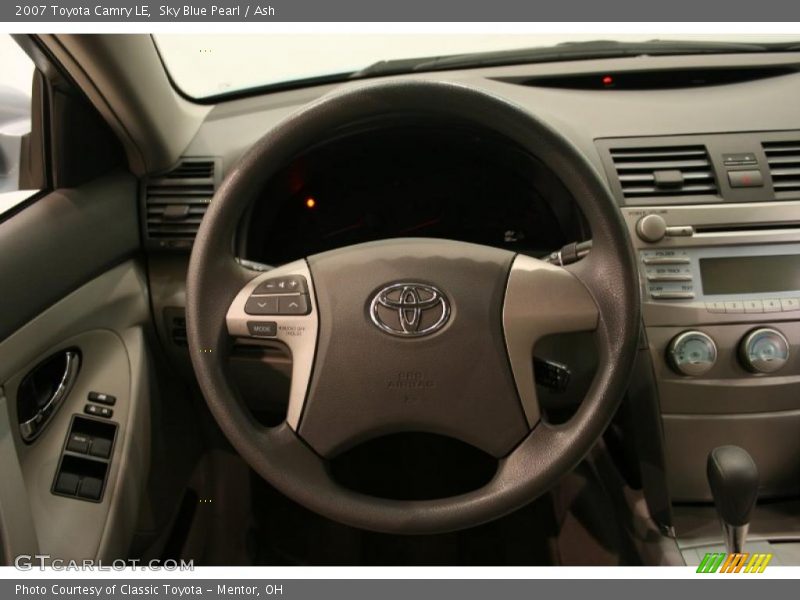 Sky Blue Pearl / Ash 2007 Toyota Camry LE