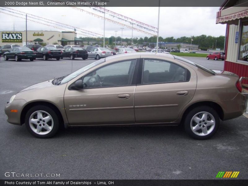Cinnamon Glaze Metallic / Taupe 2000 Dodge Neon ES