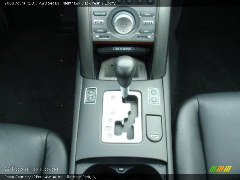 Nighthawk Black Pearl / Ebony 2008 Acura RL 3.5 AWD Sedan