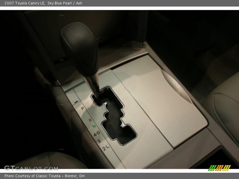 Sky Blue Pearl / Ash 2007 Toyota Camry LE