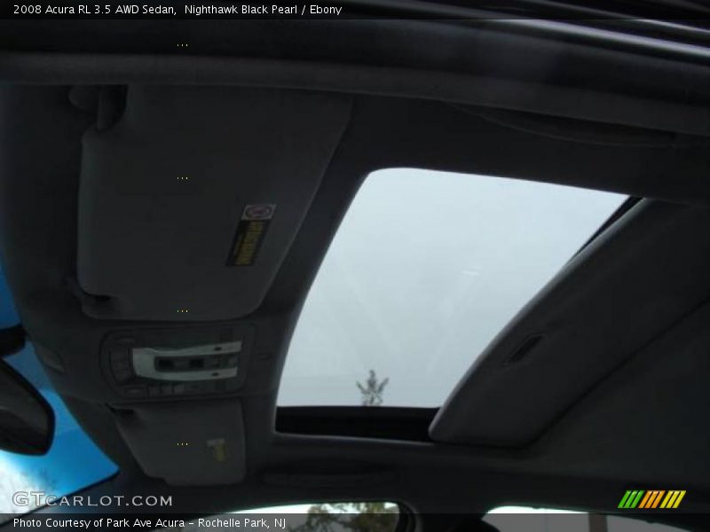 Nighthawk Black Pearl / Ebony 2008 Acura RL 3.5 AWD Sedan