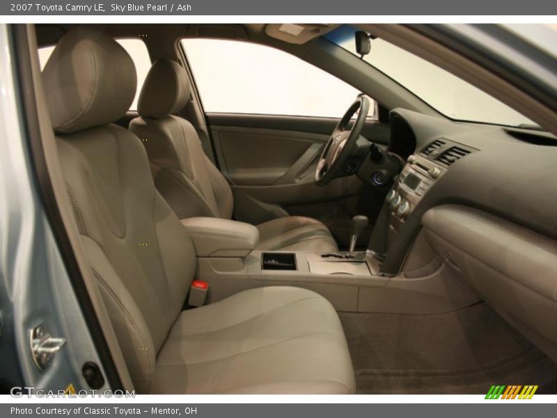 Sky Blue Pearl / Ash 2007 Toyota Camry LE