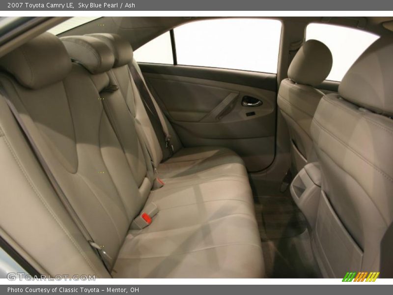 Sky Blue Pearl / Ash 2007 Toyota Camry LE