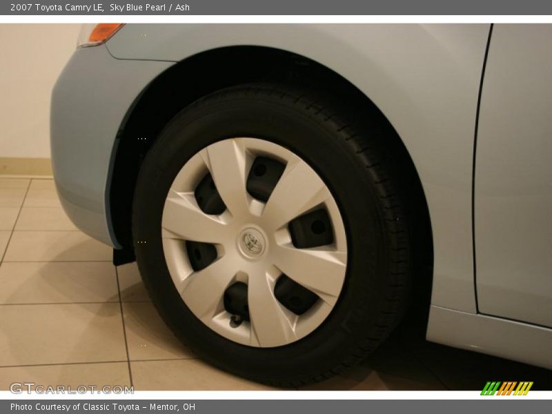 Sky Blue Pearl / Ash 2007 Toyota Camry LE