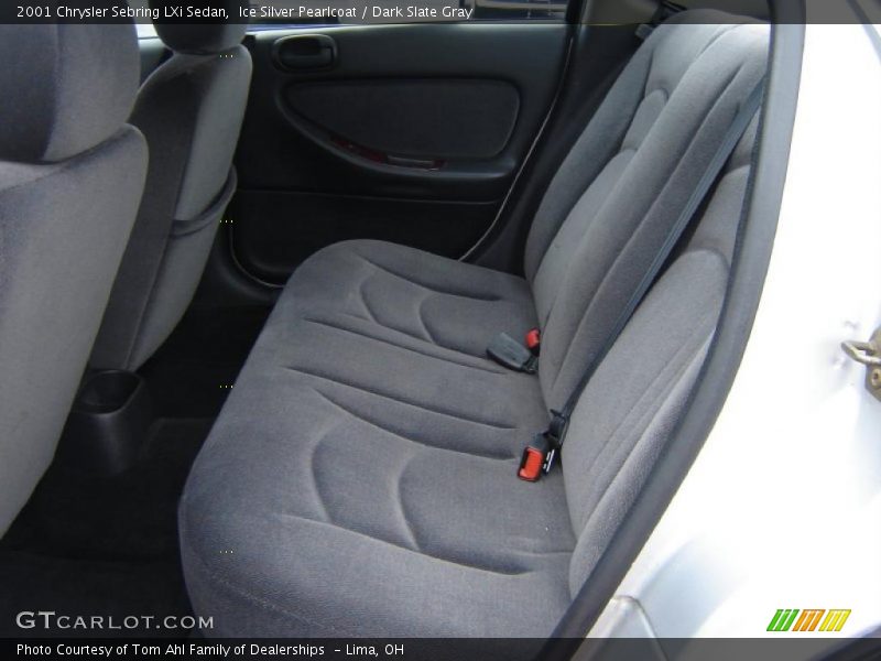 Ice Silver Pearlcoat / Dark Slate Gray 2001 Chrysler Sebring LXi Sedan