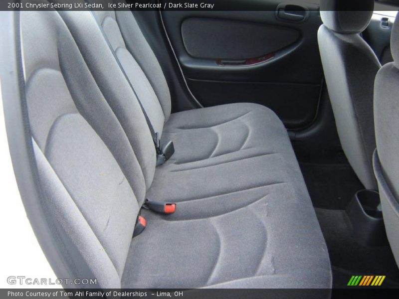 Ice Silver Pearlcoat / Dark Slate Gray 2001 Chrysler Sebring LXi Sedan