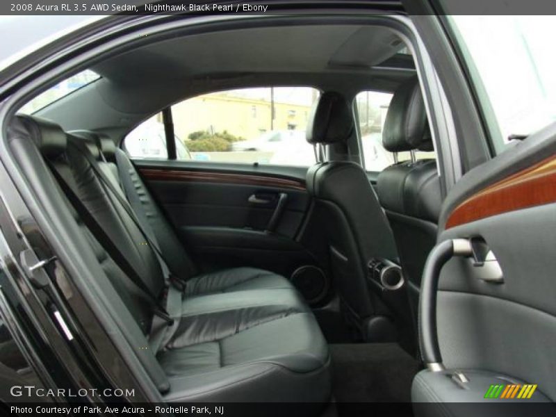 Nighthawk Black Pearl / Ebony 2008 Acura RL 3.5 AWD Sedan
