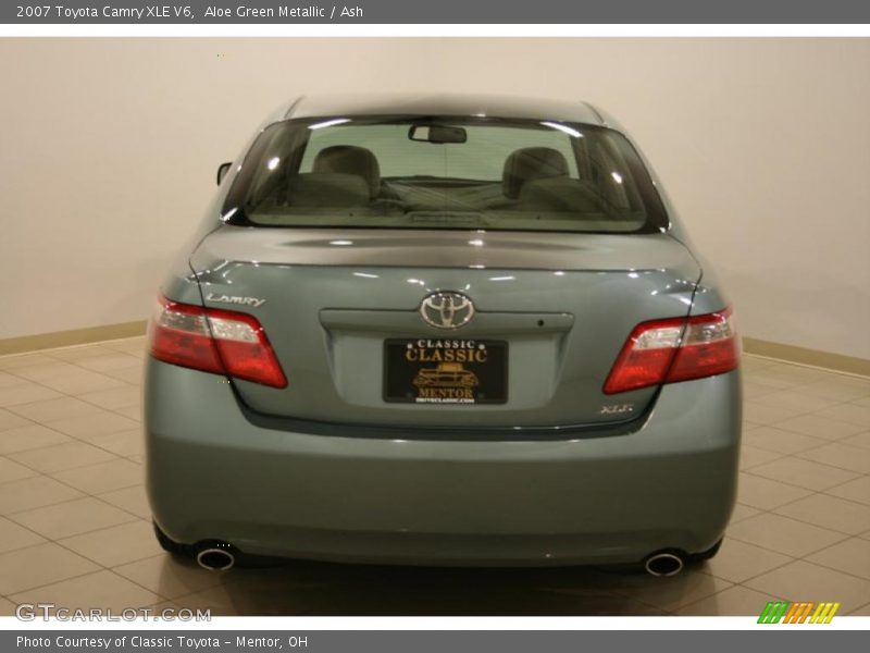 Aloe Green Metallic / Ash 2007 Toyota Camry XLE V6