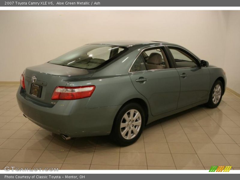 Aloe Green Metallic / Ash 2007 Toyota Camry XLE V6