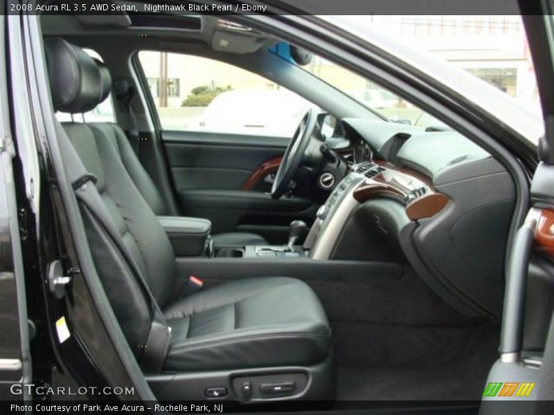 Nighthawk Black Pearl / Ebony 2008 Acura RL 3.5 AWD Sedan