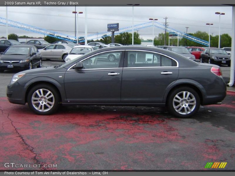 Techno Gray / Black 2009 Saturn Aura XR