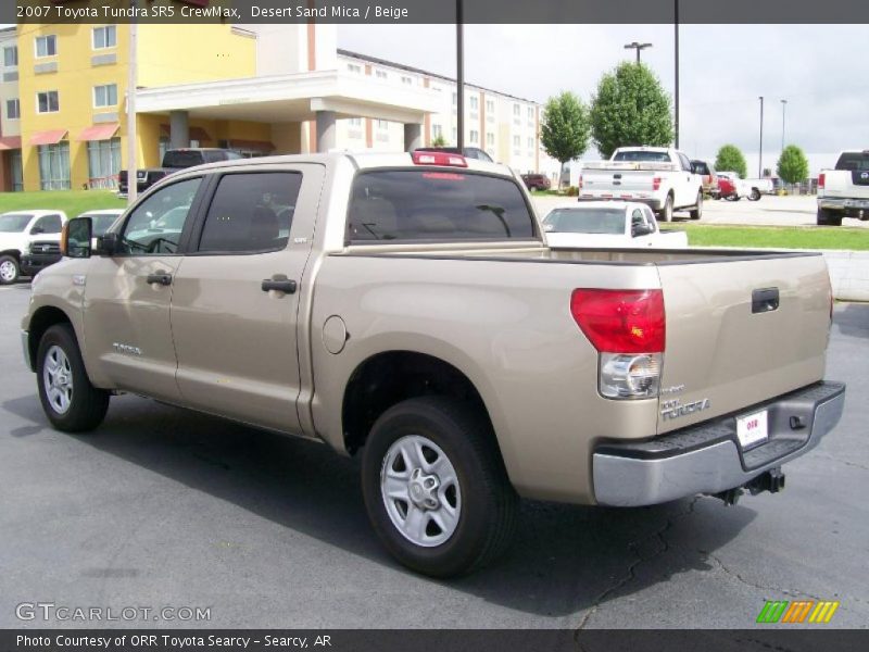 Desert Sand Mica / Beige 2007 Toyota Tundra SR5 CrewMax