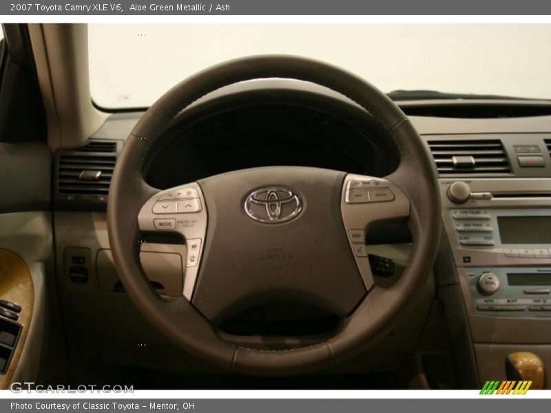 Aloe Green Metallic / Ash 2007 Toyota Camry XLE V6