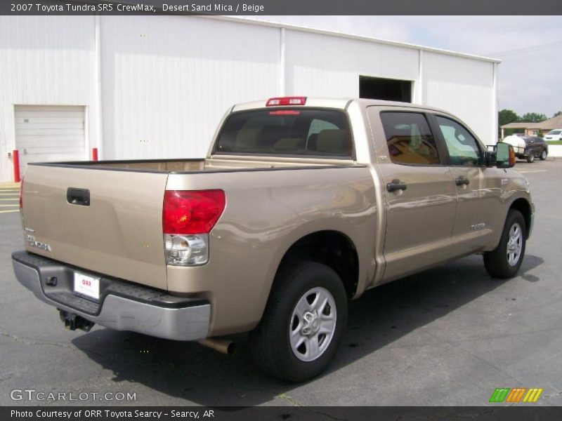 Desert Sand Mica / Beige 2007 Toyota Tundra SR5 CrewMax