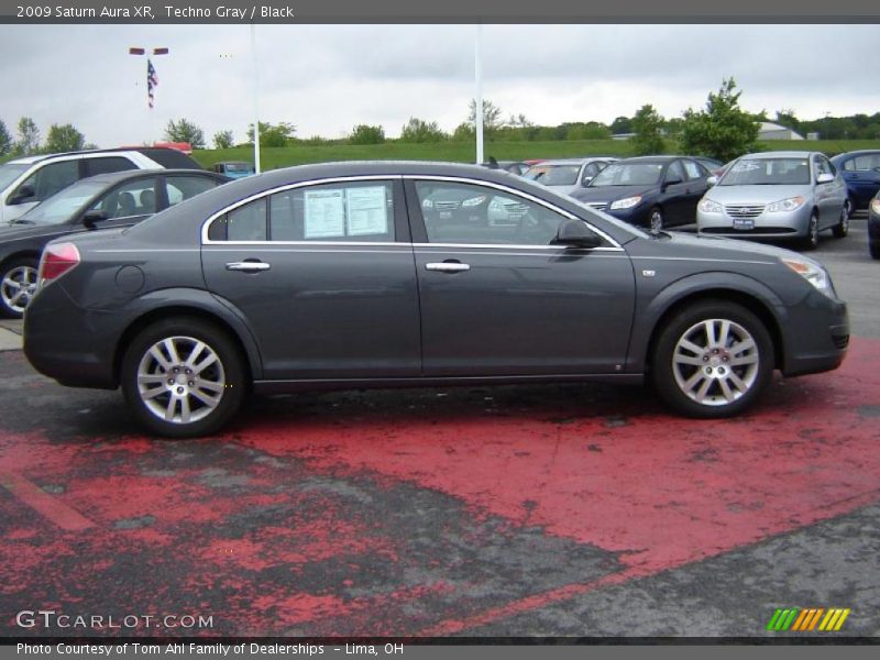 Techno Gray / Black 2009 Saturn Aura XR