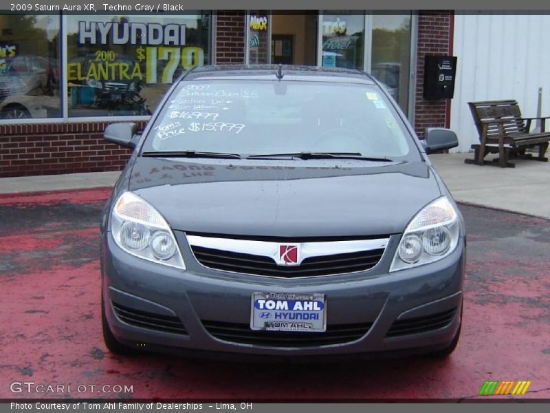 Techno Gray / Black 2009 Saturn Aura XR