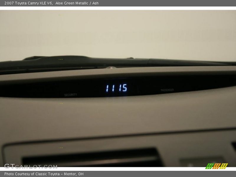 Aloe Green Metallic / Ash 2007 Toyota Camry XLE V6