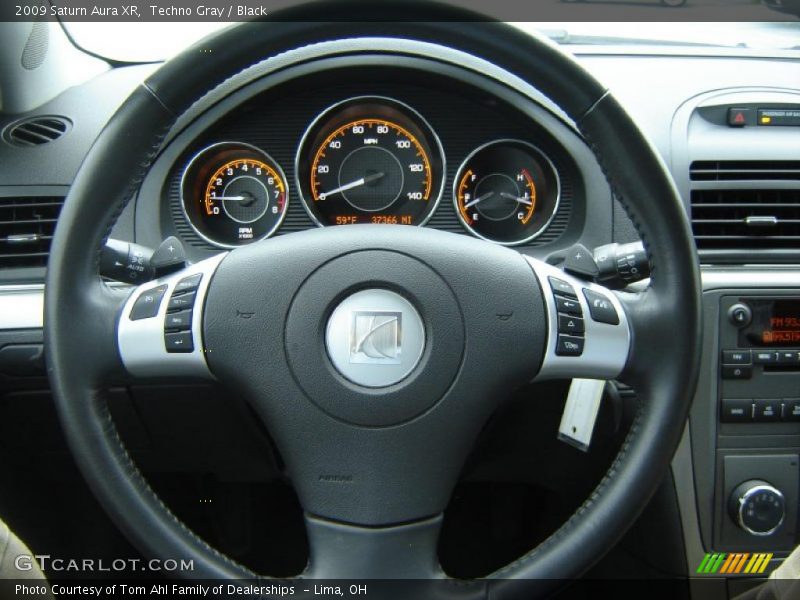 Techno Gray / Black 2009 Saturn Aura XR
