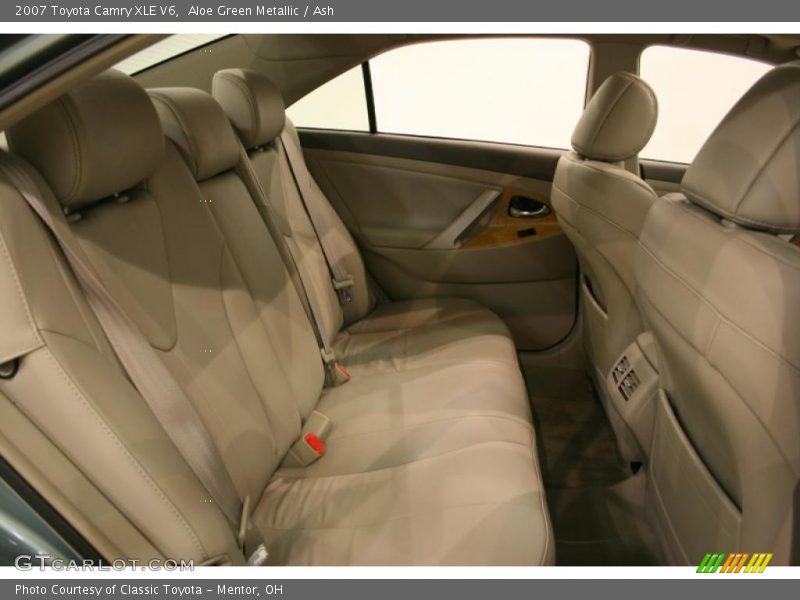 Aloe Green Metallic / Ash 2007 Toyota Camry XLE V6